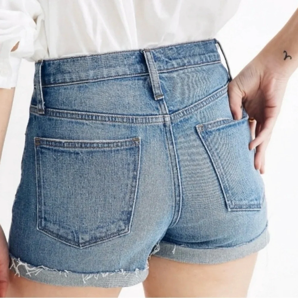 Madewell High Rise Denim Shorts Size 26